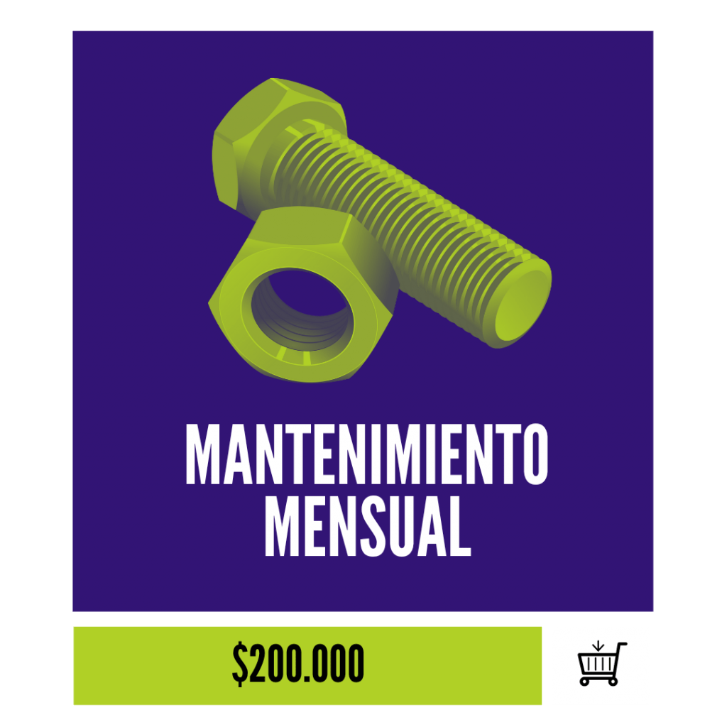 Mantenimiento Mensual Mantenimiento Mensual